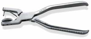 Premier Rubber Dam Punch, Utilized to punch in dental dam, settings (plate) for 5 different sized