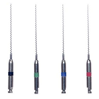 Premier #25 21mm Root Fillers, Used with Contra-Angle at low speed to carry root canal sealer