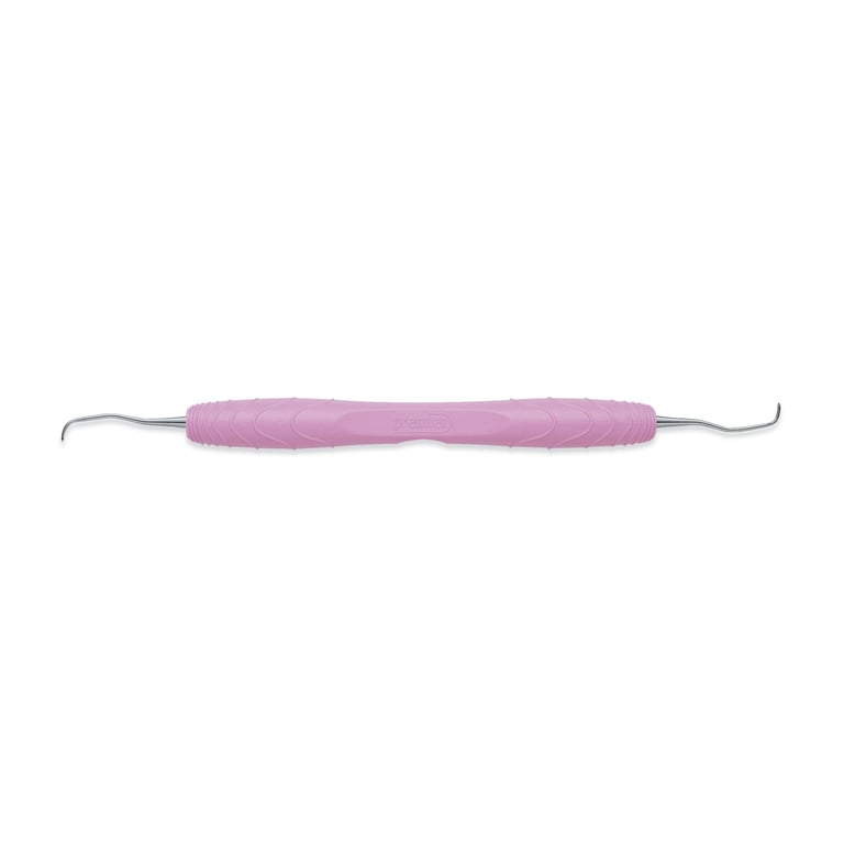 PremierAir Double-Ended Gracey 1/2 Curette, Single Instrument. Ergonomic, lightweight, tactile