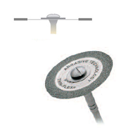 Thin-Flex X929-7 (0.28mm, 50 micron) Double-Sided Diamond Disc, Outside Diameter 22.2 (2012658)