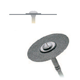 Thin-Flex X926-7 (0.10mm, 45 micron) Single-Sided Diamond Disc, Outside Diameter 22.2 (2012633)