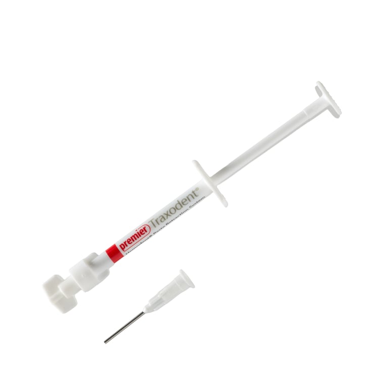 Traxodent Hemodent Paste Retraction System, Starter Kit: 7 - 0.7g Syringes and 15 Tips. 15%