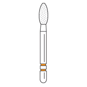 TSZtech FG #285.5Z Two Striper Diamond, Proprietary diamond grit designed to cut safely through