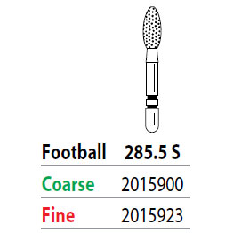 Two Striper ShortCut FG 285.5 S Fine Diamond Bur 