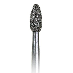 Two Striper FG #285.5 football shaped fine diamond contouring bur, pack of 5