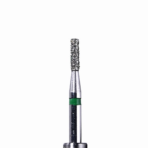 Two Striper FG #514.4 Coarse Diamond Bur, Flat-End Cylinder. Pack of 5