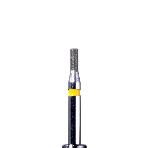 Two Striper FG #514.3 Fine Diamond Bur, Flat-End Cylinder. Pack of 5