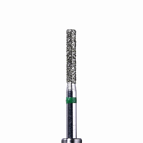 Two Striper FG #514.3 Coarse Diamond Bur, Flat-End Cylinder. Pack of 5