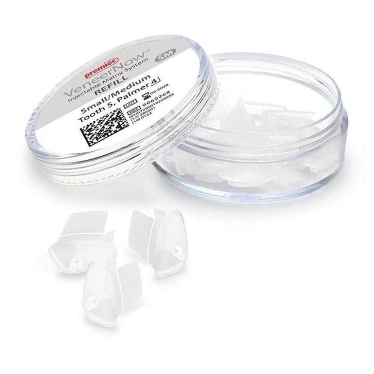 VeneerNow Injectable Matrix System Refills, Tooth 5 , Small/Medium, 6/Pk. Elevate your dental