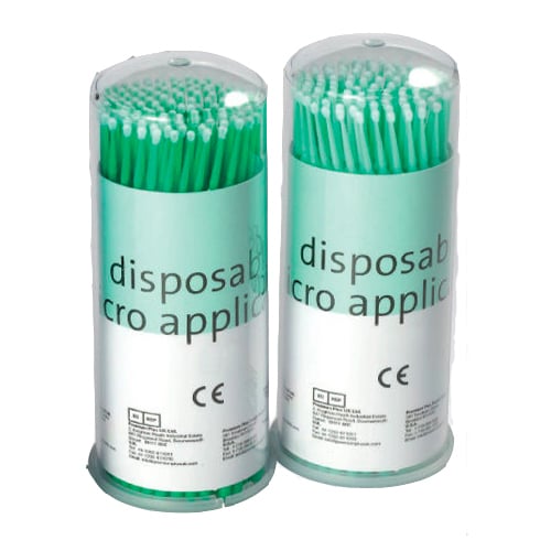 Premium Plus FINE Micro Applicators Brushes with Standard Handles 4" Long. 400/Tube. Economical