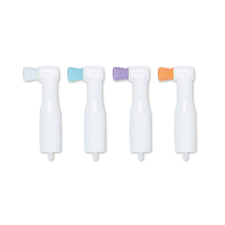 Premium Plus Disposable 60 Turn-Reciprocating Prophy Angles, White Body, Regular Short Cups (7mm)