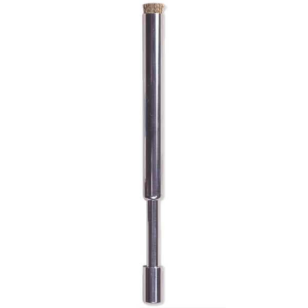 Premium Plus Brass Bur Brush Telescopic handle with brass wire bristles, 1/Pk
