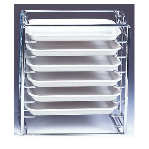 Premium Plus Instrument Tray Rack - Mini, Holds 6 Size F (Mini) Trays (trays not included). Size