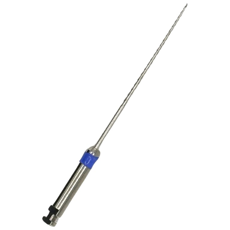 Premium Plus Stainless Steel 25mm Engine H-Files, Size 30, 6/Pk