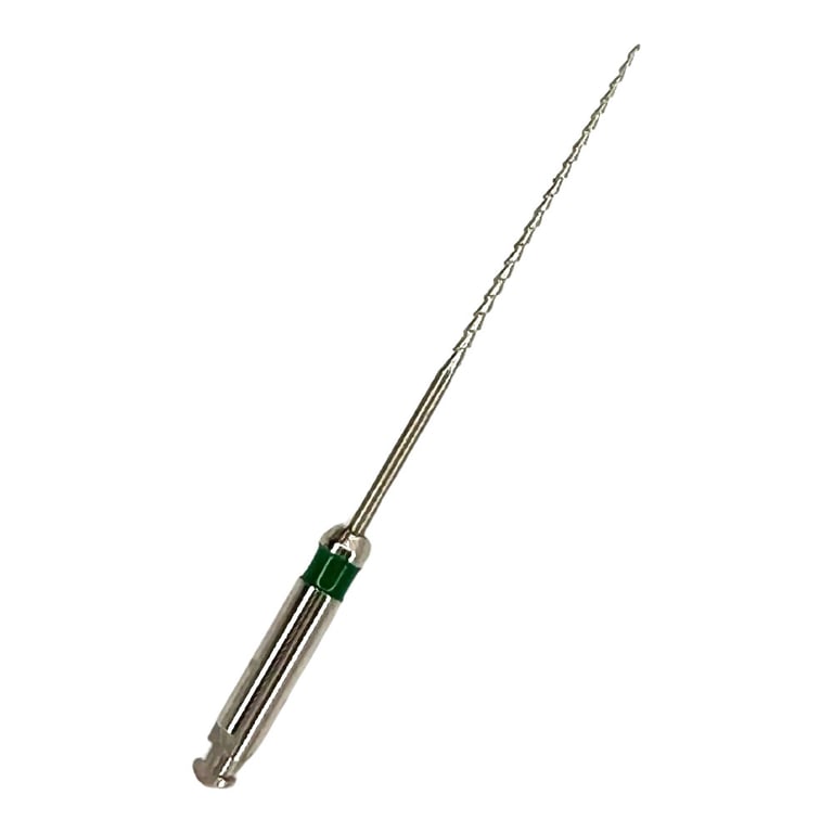 Premium Plus Stainless Steel 25mm Engine H-Files, Size 35, 6/Pk