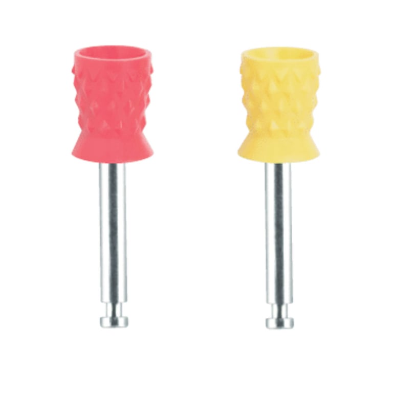 Premium Plus Standard Extra Soft Prophy Cups, Metal Shank, Turbine Blade CA, Assorted, 100/Box