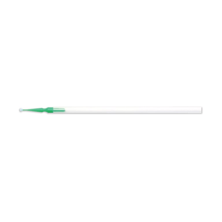 Premium Plus Green Line Hollow Handle Micro Applicators, Ultra Fine, 1000/Case. Handle length: 4"