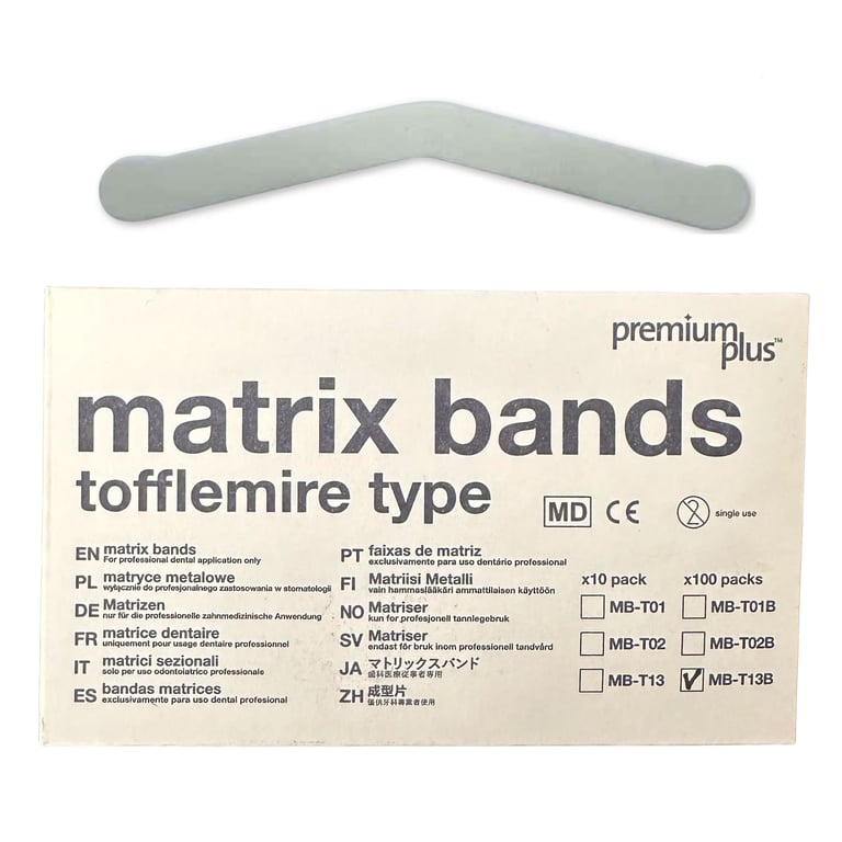 Premium Plus #13 Tofflemire Matrix Band, Stainles