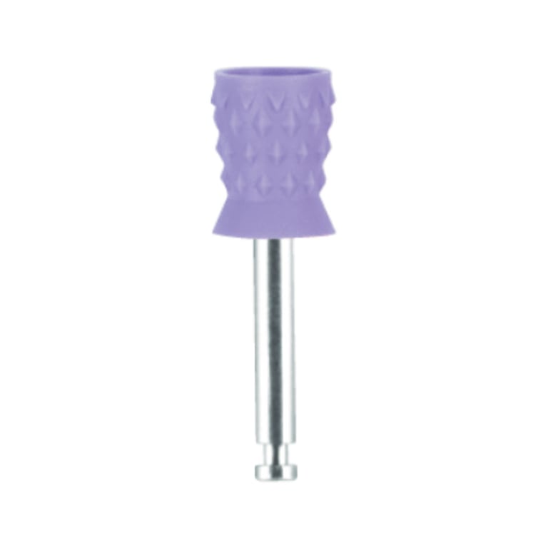 Premium Plus Standard Regular Prophy Cups, Metal Shank, Turbine Blade CA, Lavender, 100/Box