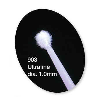 Premium Plus ULTRAFINE Micro Applicators Brushes with 4" Long Handles. 400/Tube. Economical