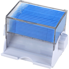 Premium Plus Dispenser for micro applicators with standard handle (4"), single dispenser. Sturdy