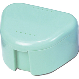 Premium Plus Mouth Guard Boxes with hinged lid in Assorted Colors, 3"W x 2 1/2"D x 1 1/2"H, 100