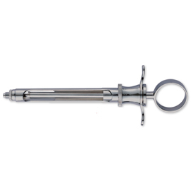 Premium Plus Aspirating Syringe, 1.8 ml, Single Syringe