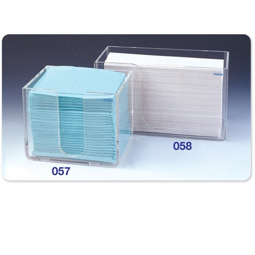 Premium Plus C-Fold Towel Dispenser - Clear Acrylic, 10-1/2"W x 4-1/2"D x 6"H. Sturdy durable