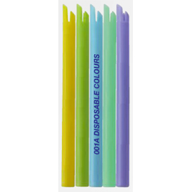 Premium Plus Disposable Vented Slotted oral evacuation tips 1000/case. Assorted colors. Vented