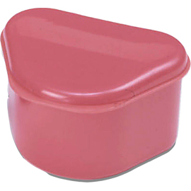 Premium Plus Premium Denture Baths in Assorted colors, 3 1/4"W x 2 5/8"D x 2"H, Package of 100