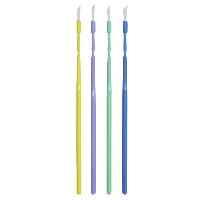 Premium Plus Disposable Brush Applicators, Regular, 100/Pk. Designed for the placement