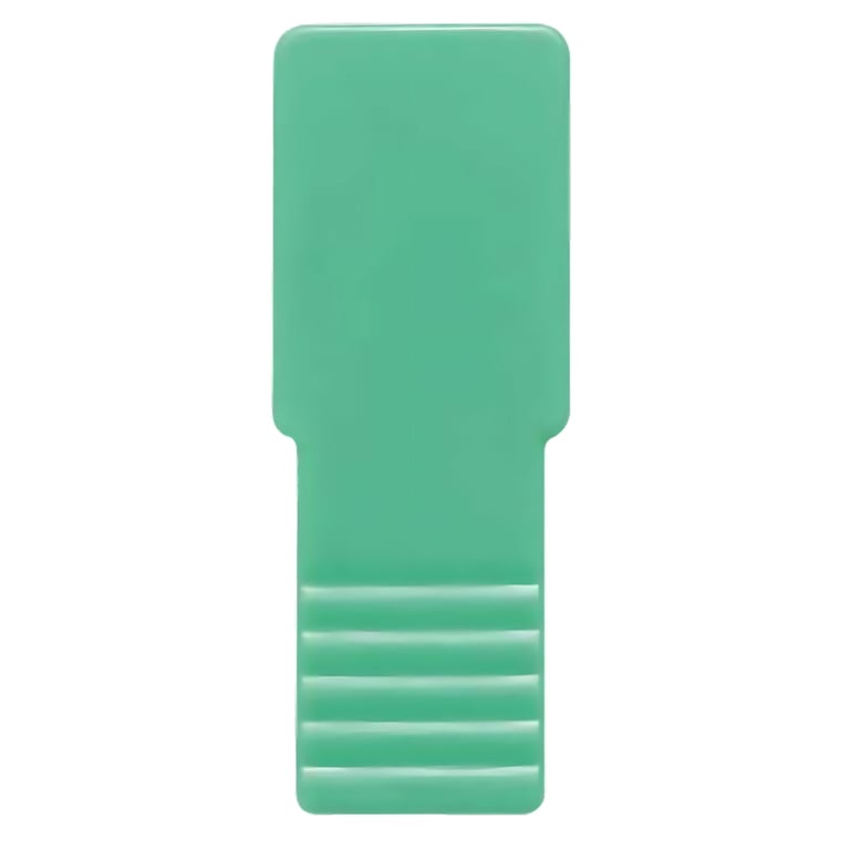 Premium Plus Disposable Peel-N-Stick Endo Sensor Holders, Green, 100/Pk. Offers a single-use