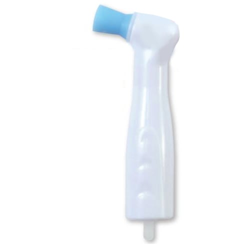 Premium Plus Disposable Prophy Angle with REGULAR Cup Blue color 100/Pk, Ribbed and Webbed cup