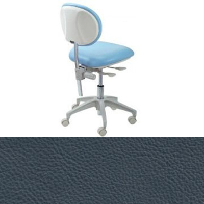 Premium Plus Doctor Stool, Dark Blue color, Ultra stable base, Adjustable height, Single stool