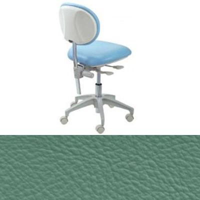 Premium Plus Doctor Stool, Dusty Jade Green color, Ultra stable base, Adjustable height, Single
