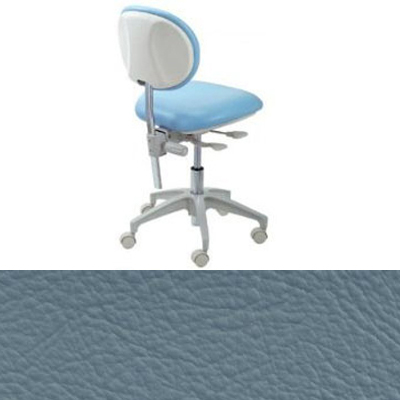Premium Plus Doctor Stool, Medium Blue color, Ultra stable base, Adjustable height, Single stool