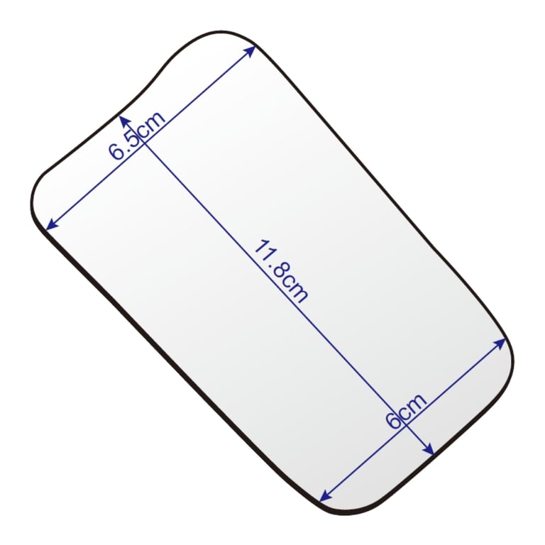 Premium Plus Photographic Front Surface Double-Sided Glass Mirrors, Adult Occlusal, 1/Pk. Features