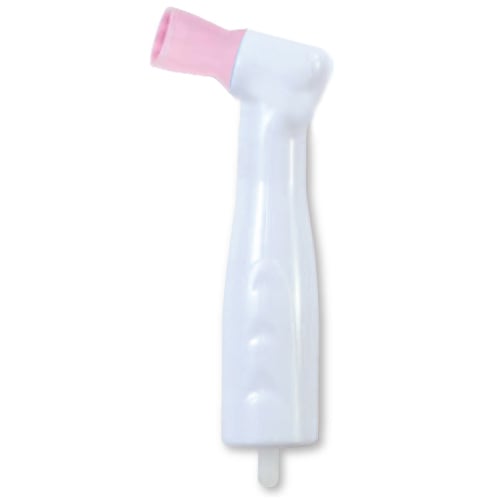 Premium Plus White Body Disposable Prophy Angle with SOFT Cup Pink Color, 100/Pk (W3399-105SP)