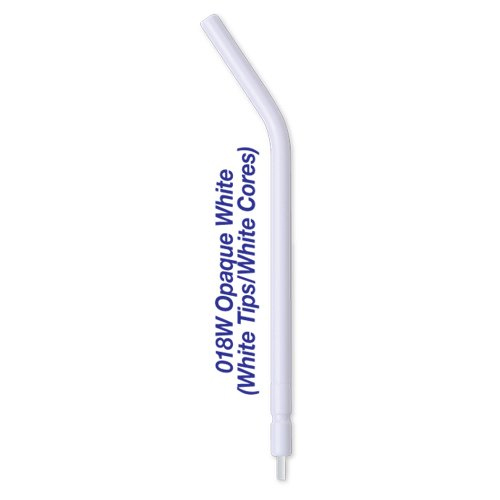 Premium Plus Disposable Air-Water Syringe Tips, Opaque white, 250/pk, interchangeable with most