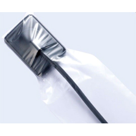 Premium Plus Two Step size 2 x-ray sensor sleeves 2500/case, measures 1 1/2" wide at sensor then