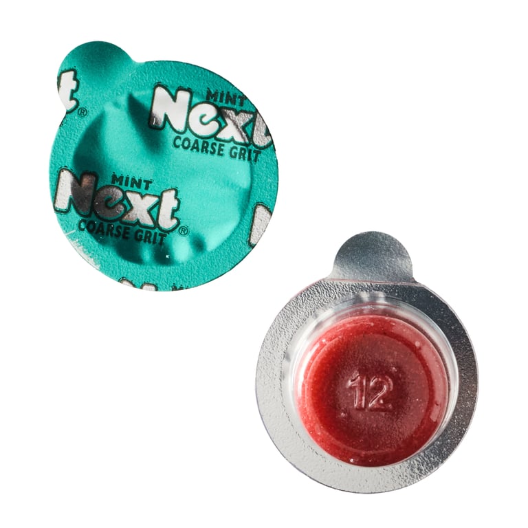 Next Coarse Mint Prophy Paste with Fluoride. Box of 200 Unit Dose Cups