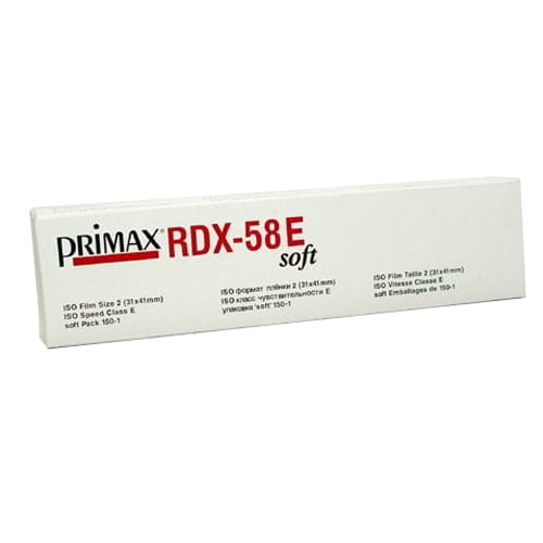 Primax RDX-58 E Soft - X-Ray Film Size 2 - 150/Pk