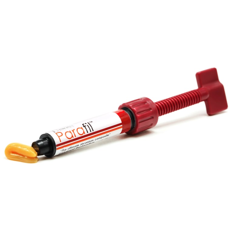 Parafil Light-Cured Direct Zirconium Composite, 4.5g Refill Syringe, A3, 1/Pk. Universal