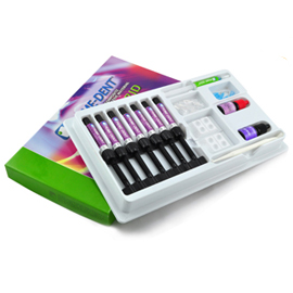 Prime-Dent Micro-Hybrid Composite 7 Assorted Syringe Kit, VLC (Visible Light Cure). 7 - 4.5