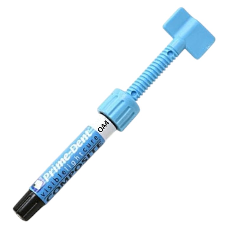 Prime-Dent Nano-Hybrid Light-Cure VLC Composite, Shade Opaque A4, 4.5gm Syringe Refill, 1/Pk