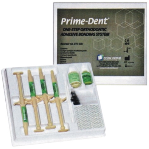 Prime-Dent One-Step Ortho Adhesive Kit 4 x 5g pas