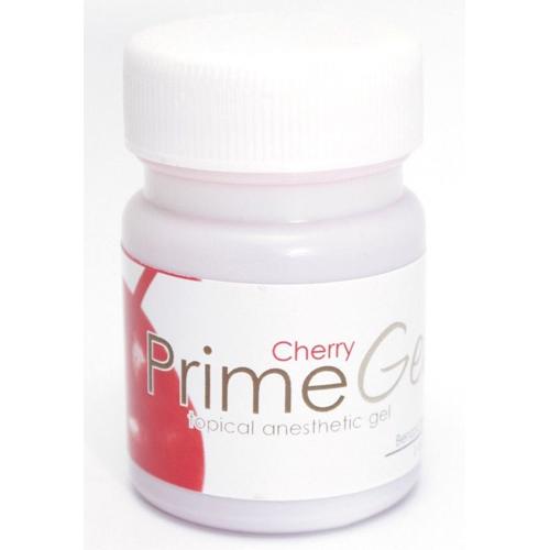 Prime-Gel Cherry flavored Topical Anesthetic (Benzocaine 20%) Gel, 1 ounce jar