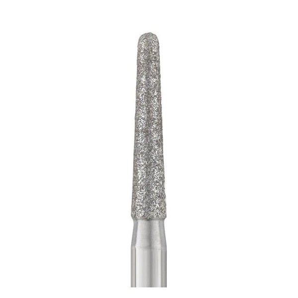 Primo #856-016 Coarse Grit Round End Taper Disposable Diamond, 25/Pk