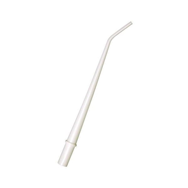 Safe-Dent Surgical Aspirator Tips, White, 1/8" Diameter. 100x 25/Bag (2500 Total). Smooth plastic