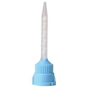 Primo Crown & Bridge Mixing Tips 1:1 Ratio, Blue with White, 25/Pk